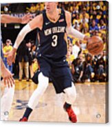 New Orleans Pelicans V Golden State Acrylic Print