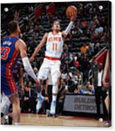 Atlanta Hawks V Detroit Pistons Acrylic Print