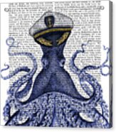 Captain Octopus #3 Acrylic Print