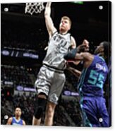 Charlotte Hornets V San Antonio Spurs Acrylic Print