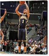 Indiana Pacers V Charlotte Hornets Acrylic Print