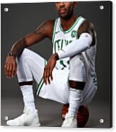 Kyrie Irving Boston Celtics Portraits #3 Acrylic Print