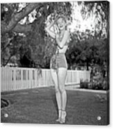 Marilyn Photo Session In Beverly Hills #3 Acrylic Print