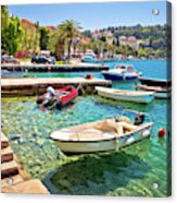 Town Of Cavtat Waterfront View #3 Acrylic Print