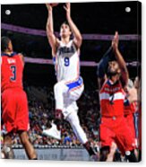 Washington Wizards V Philadelphia 76ers Acrylic Print