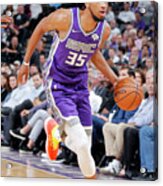 Utah Jazz V Sacramento Kings #30 Acrylic Print
