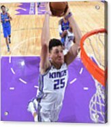 Oklahoma City Thunder V Sacramento Kings #36 Acrylic Print