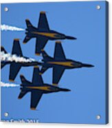 Blue Angels Nas Oceana #4 Acrylic Print