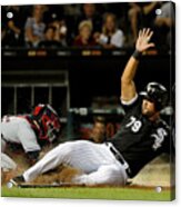 Cleveland Indians V Chicago White Sox #4 Acrylic Print