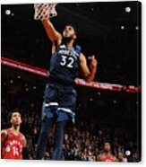 Minnesota Timberwolves V Toronto Raptors #4 Acrylic Print