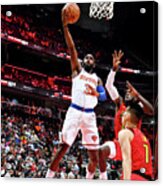 New York Knicks V Atlanta Hawks Acrylic Print