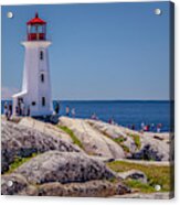 Peggys Cove Lighthouse #5 Acrylic Print