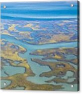Salt Marshes And Estuaries Are Found #4 Acrylic Print