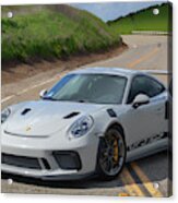 #porsche 911 #gt3rs #print #42 Acrylic Print