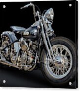 46 Harley Bobber Acrylic Print