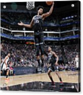 San Antonio Spurs V Sacramento Kings #46 Acrylic Print
