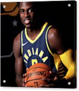 2018-19 Indiana Pacers Media Day Acrylic Print