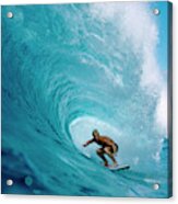 Man Surfing In The Sea #5 Acrylic Print