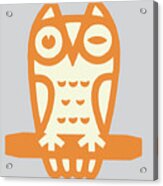 Winking Owl #5 Acrylic Print