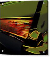 57 Chevy Bel-air - Lines Of An Icon Acrylic Print