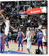 Charlotte Hornets V Detroit Pistons Acrylic Print