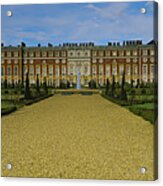 Formal Garden In Front Of A Palace #6 Acrylic Print
