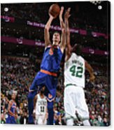New York Knicks V Boston Celtics #6 Acrylic Print