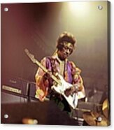 Photo Of Jimi Hendrix #6 Acrylic Print