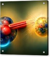 Subatomic Particles And Atoms #7 Acrylic Print