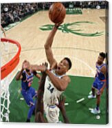 New York Knicks V Milwaukee Bucks #8 Acrylic Print