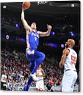 Philadelphia 76ers V New York Knicks Acrylic Print