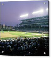 Philadelphia Phillies V Chicago Cubs #8 Acrylic Print