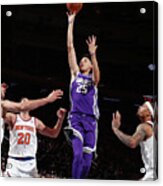 Sacramento Kings V New York Knicks Acrylic Print