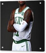 Kyrie Irving Boston Celtics Portraits Acrylic Print