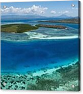 A Beautiful Coral Reef Fringes Acrylic Print