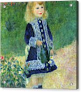 A Girl With A Watering Can - Digital Remastered Edition Acrylic Print