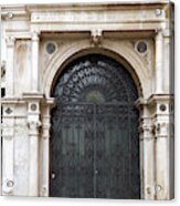 A Venice Entrance Acrylic Print