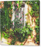 A Window In Le Suquet Cannes Acrylic Print