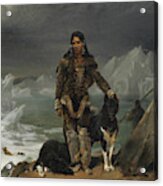 A Woman From The Land Of Eskimos Acrylic Print