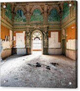 Abandoned Hall In Villa Acrylic Print