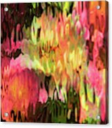 Abstract Flowers Acrylic Print