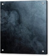 Abstract Smoke Background Acrylic Print