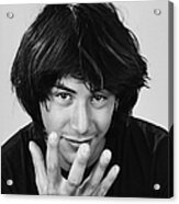 Actor Keanu Reeves Portrait Session Acrylic Print
