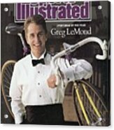 Adr Agrigel Greg Lemond, 1989 Sportsman Of The Year Sports Illustrated Cover Acrylic Print