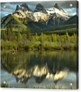 Afternoon At The Three Sisters Acrylic Print