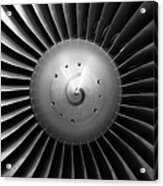 Airliner Engine Fan Acrylic Print