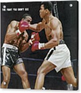 Ali Vs Liston The Fight You Didnt See Sports Illustrated Cover Acrylic Print