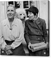 Alice B. Toklas And Gertrude Stein Acrylic Print
