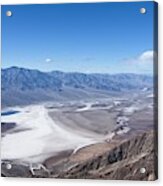 Alkali Flats Death Valley Acrylic Print