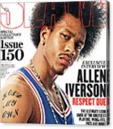 Allen Iverson: Respect Due Slam Cover Acrylic Print